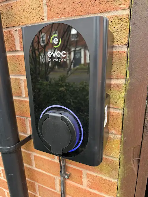 Home EV charging point